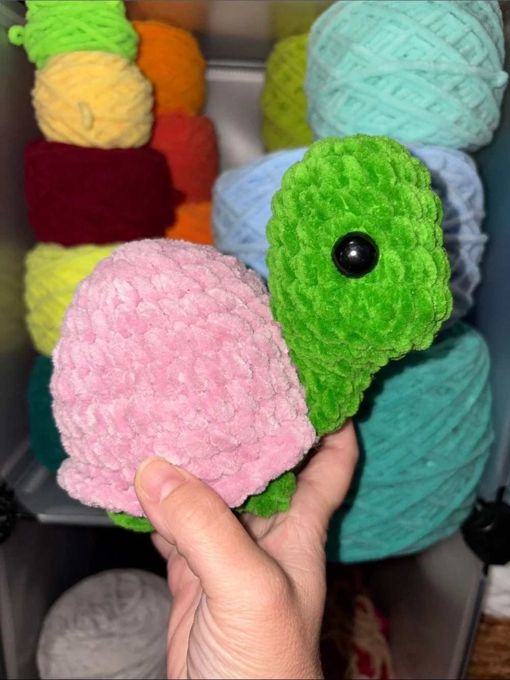 Handmade Crochet Turtle